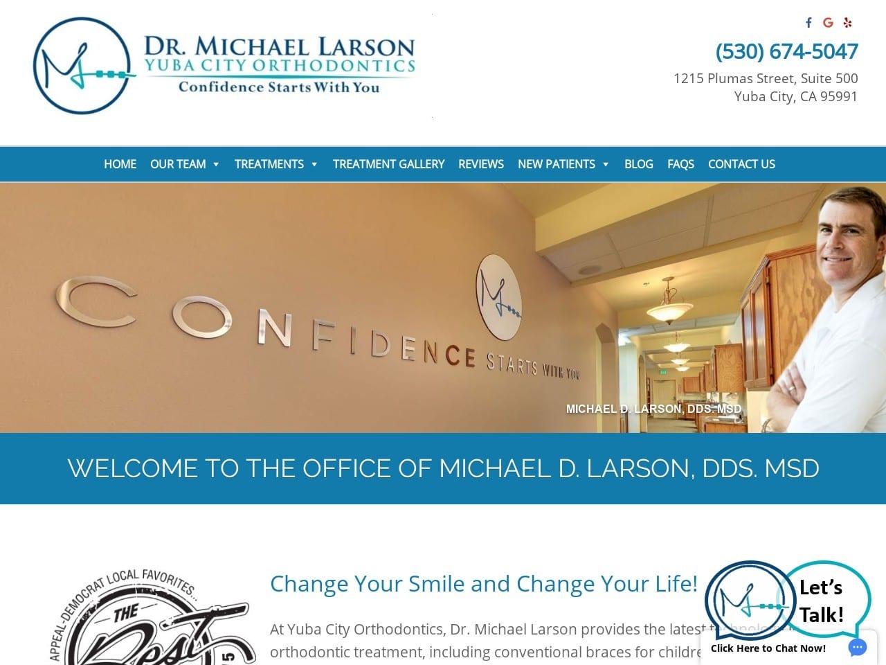 Dr. Michael Larson DDS screenshot