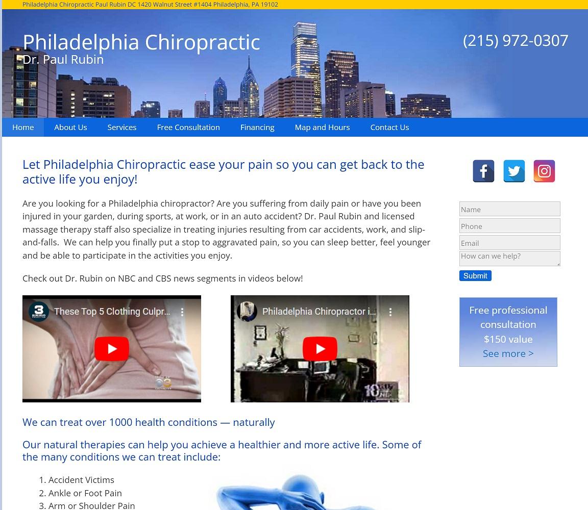 Top 3 Chiropractors In Philadelphia PA