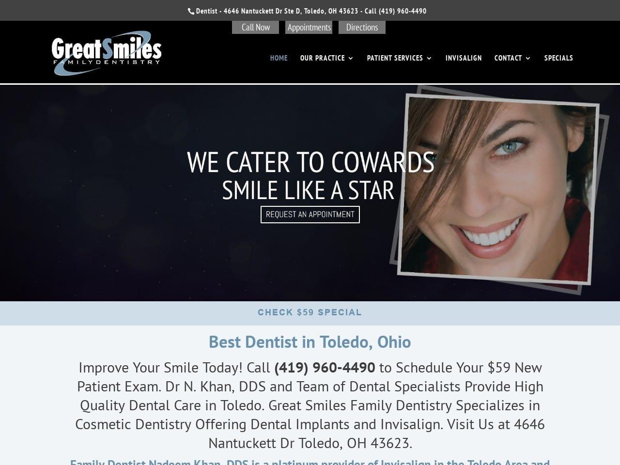 Great Smiles Family Dentistry screenshot