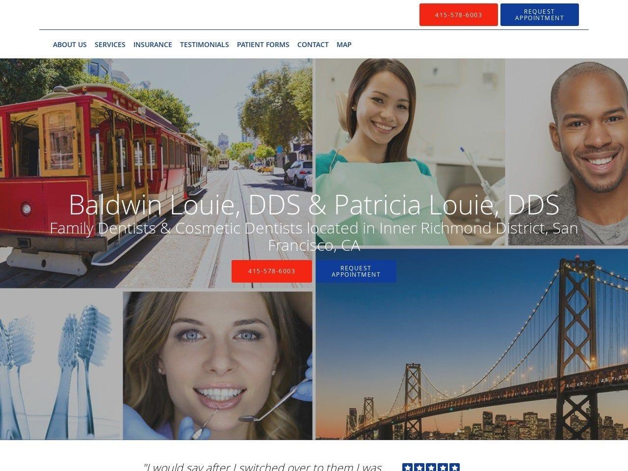 Baldwin Louie DDS Inc screenshot