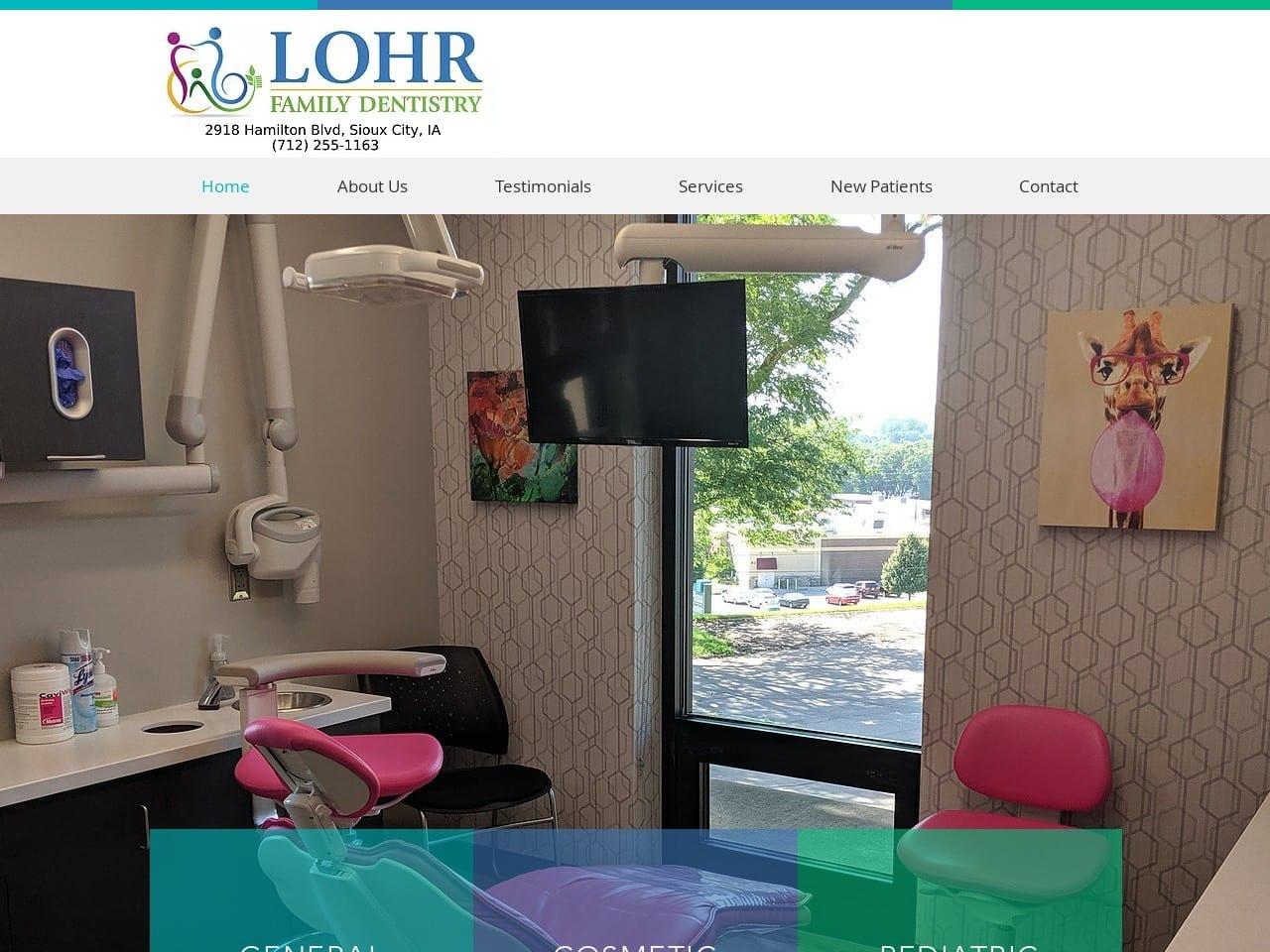 Lohr Family Dentistry screenshot