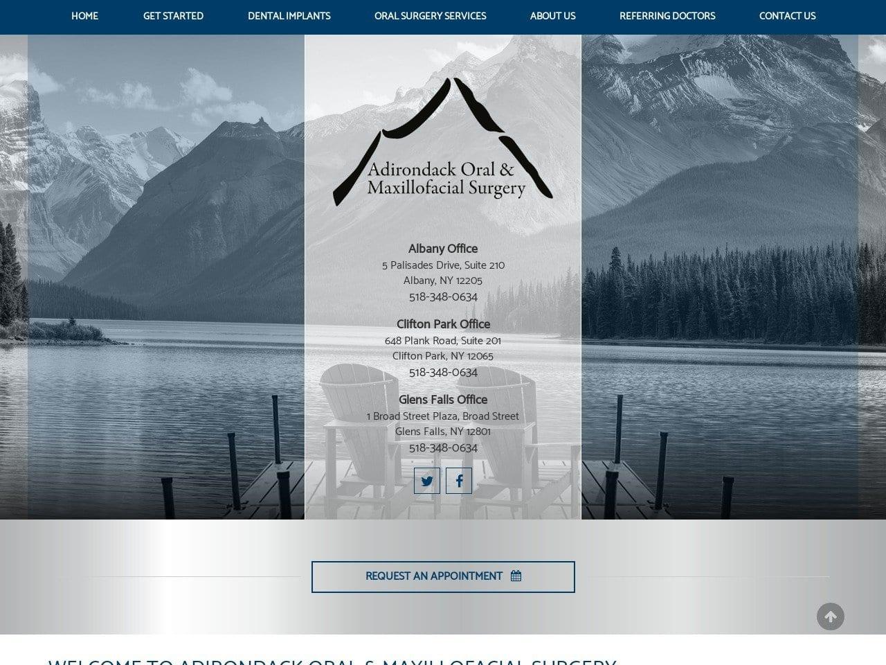Adirondack Oral Maxillofacial screenshot