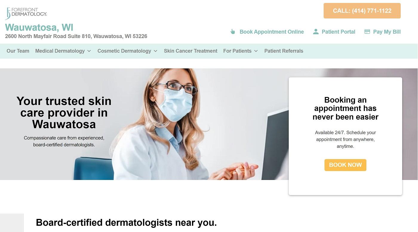 Forefront Dermatology Wauwatosa