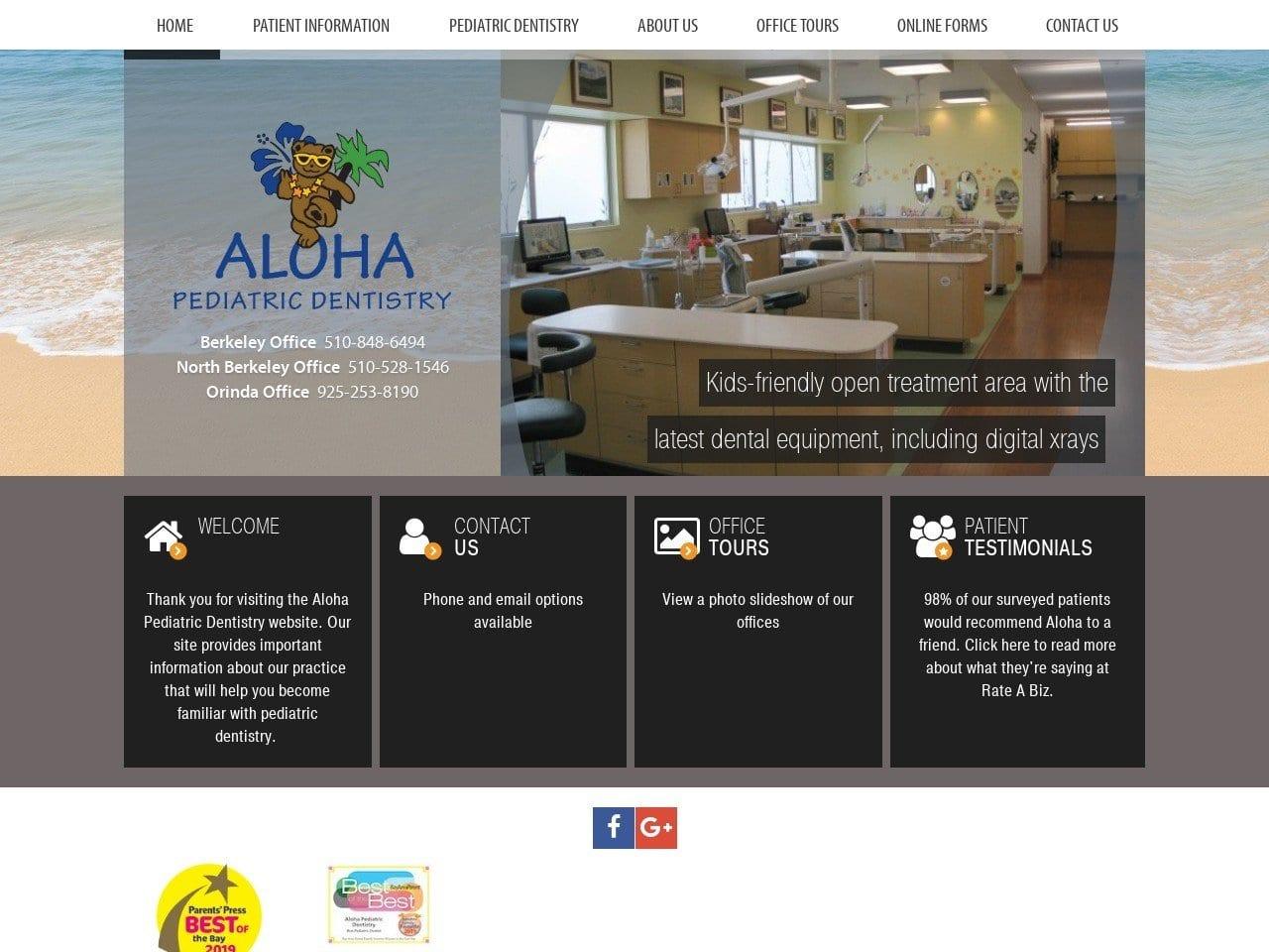 Aloha Pediatric Dentistry screenshot