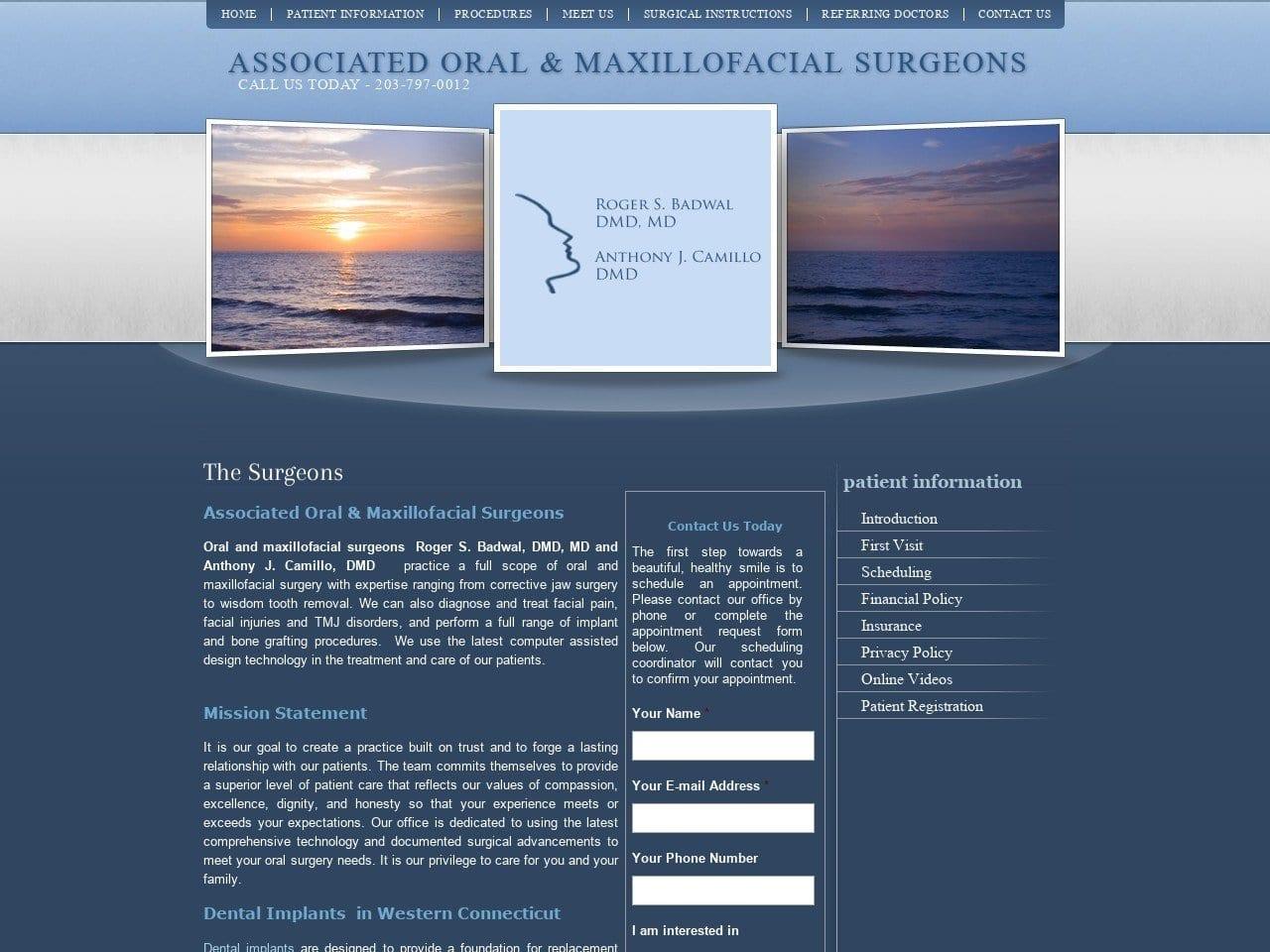 Associated Oral/Maxillofacial