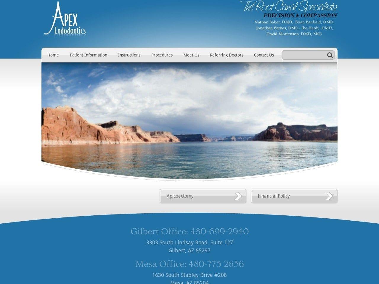 Apex Endodontics screenshot