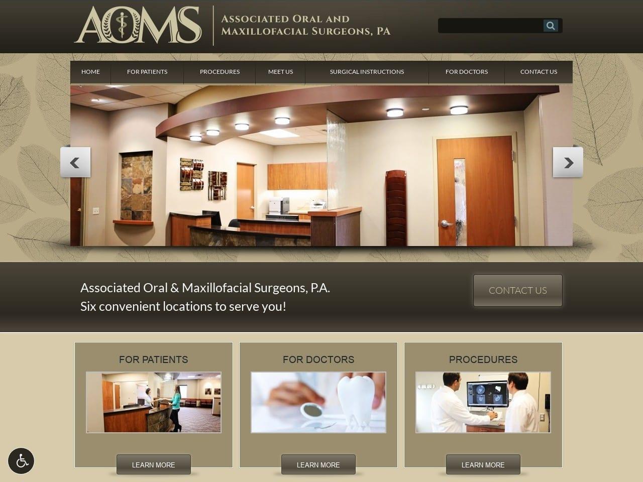 Associated Oral & Maxillofacial Surgeons screenshot
