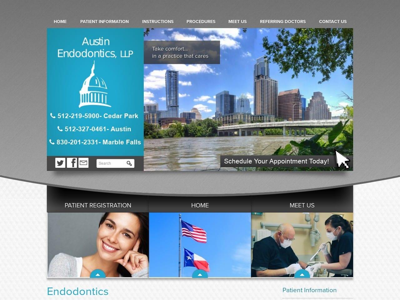 Austin Endodontics screenshot