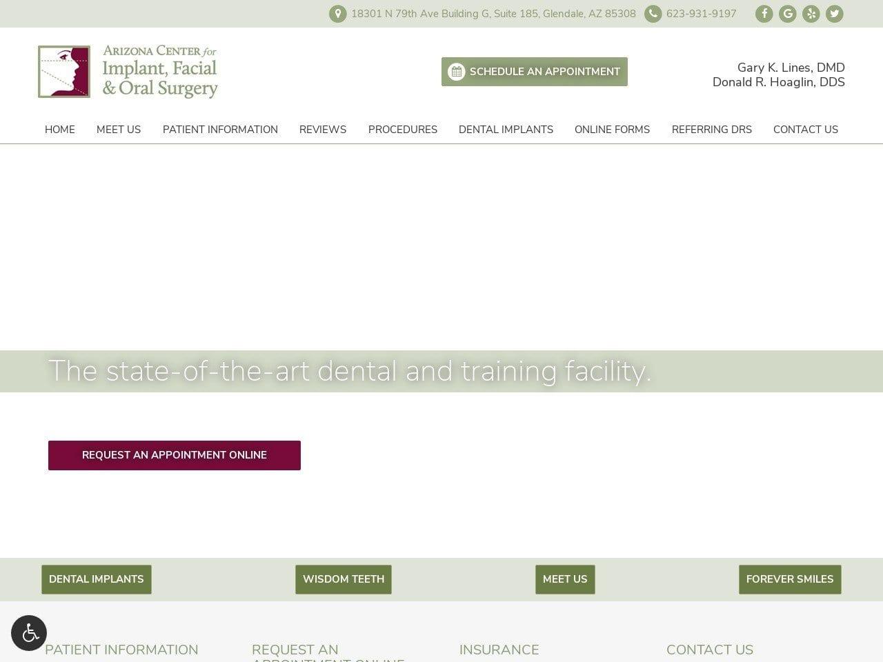Dr. Donald R. Hoaglin DDS screenshot