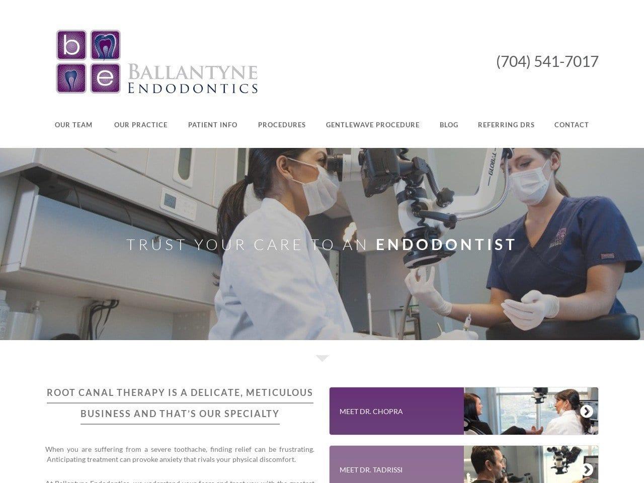 Ballantyne Endodontics screenshot