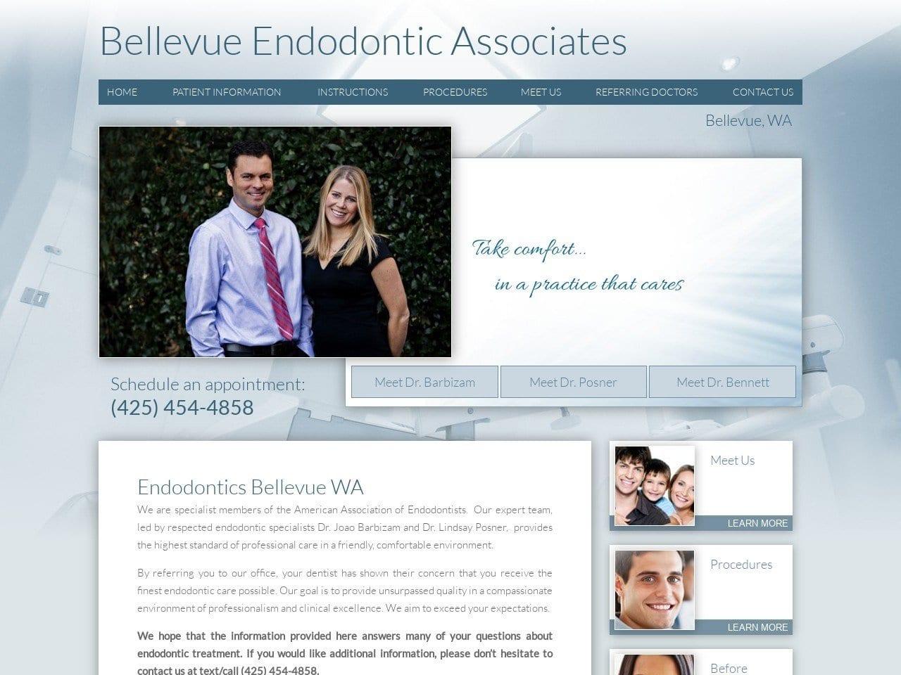 Bellevue Endodontics Associates screenshot