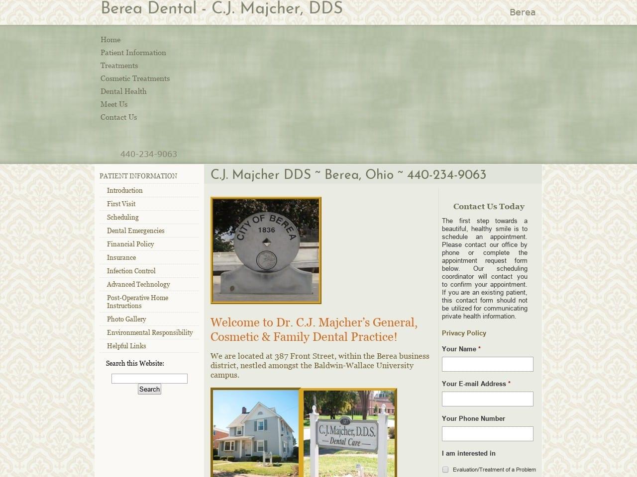 Berea Dental screenshot