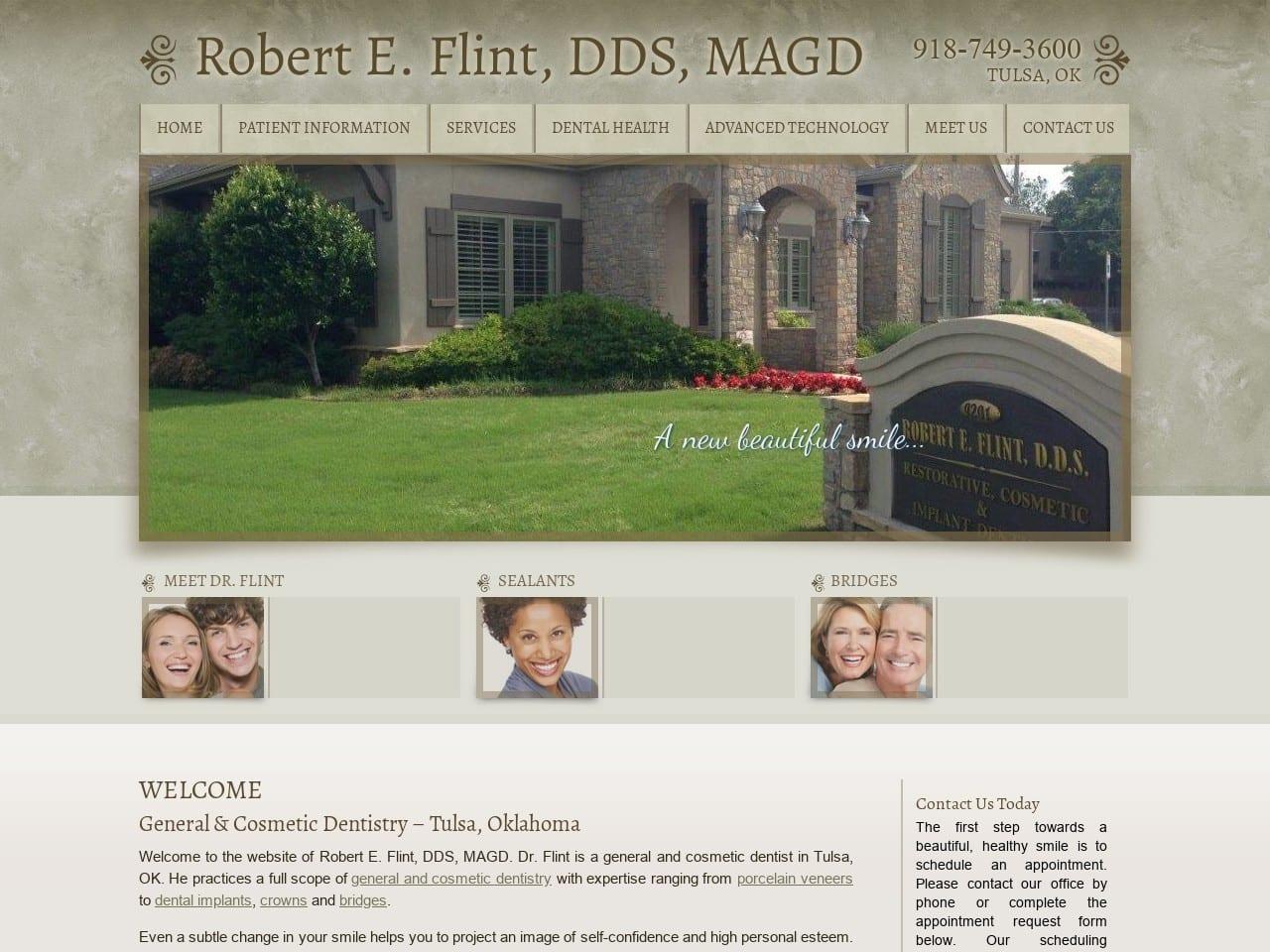 Flint Robert E DDS screenshot