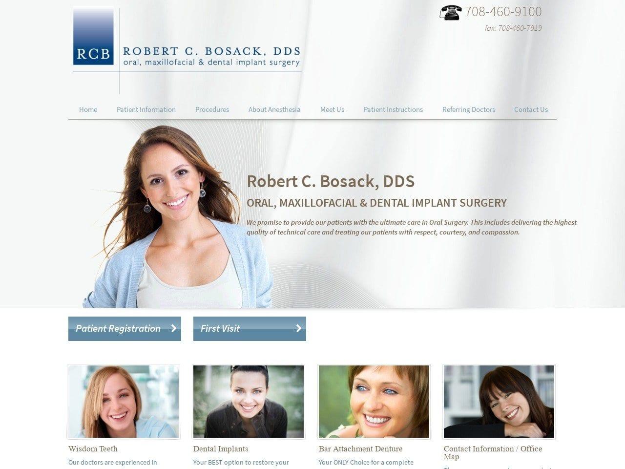 Bosack Robert C DDS screenshot