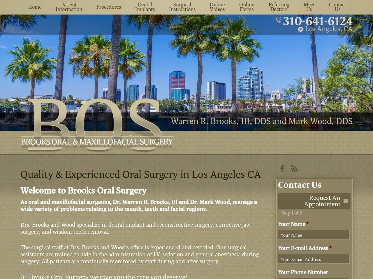 Dr. Warren R. Brooks III DDS screenshot