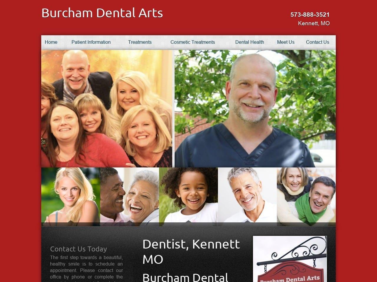 Burcham Dental Arts Clinic Burcham Britt D DDS screenshot