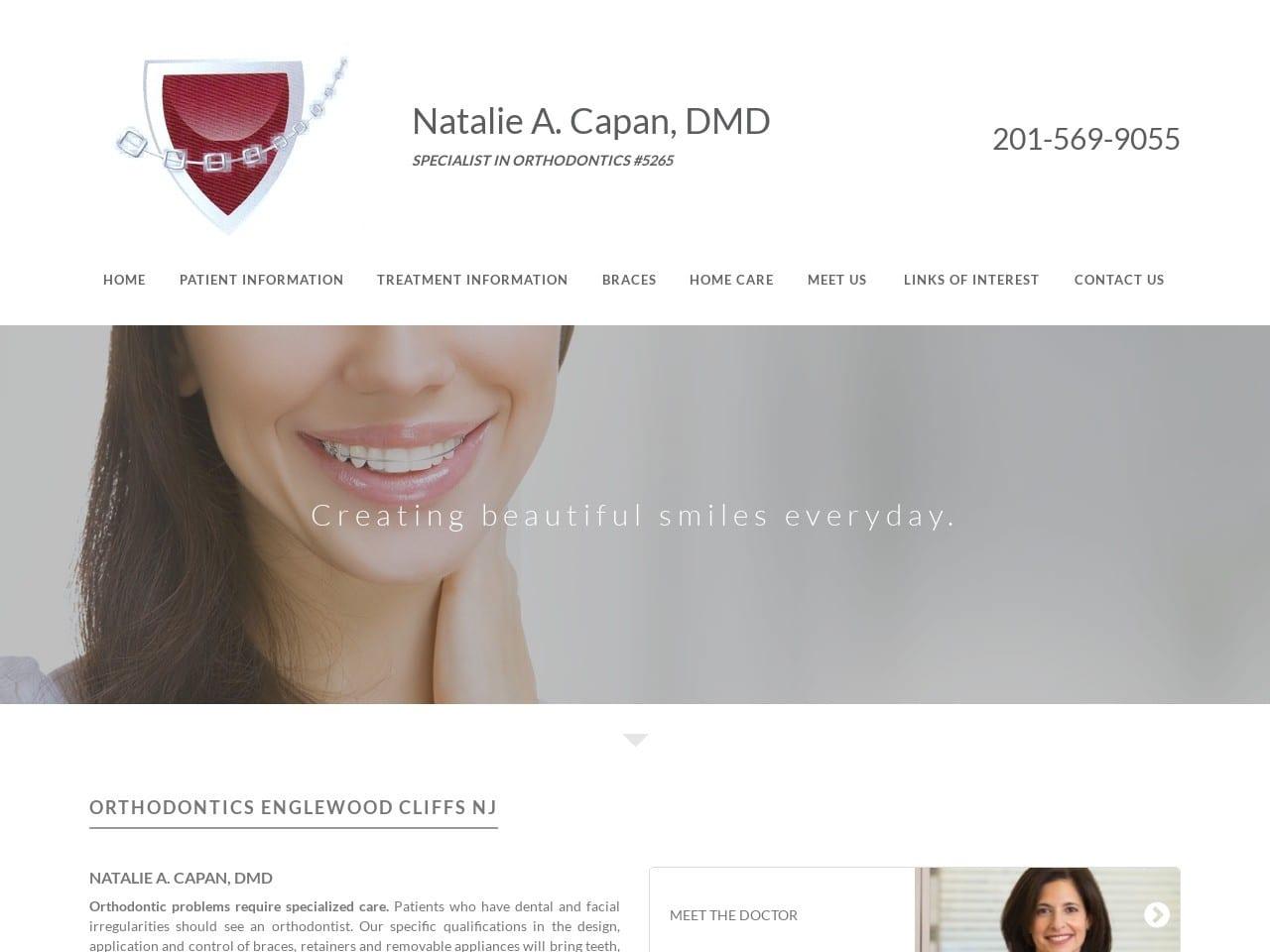 Capan Orthodontics screenshot