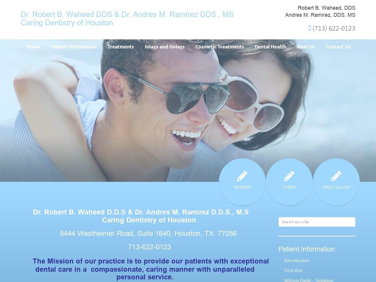 Robert B. Waheed DDS screenshot