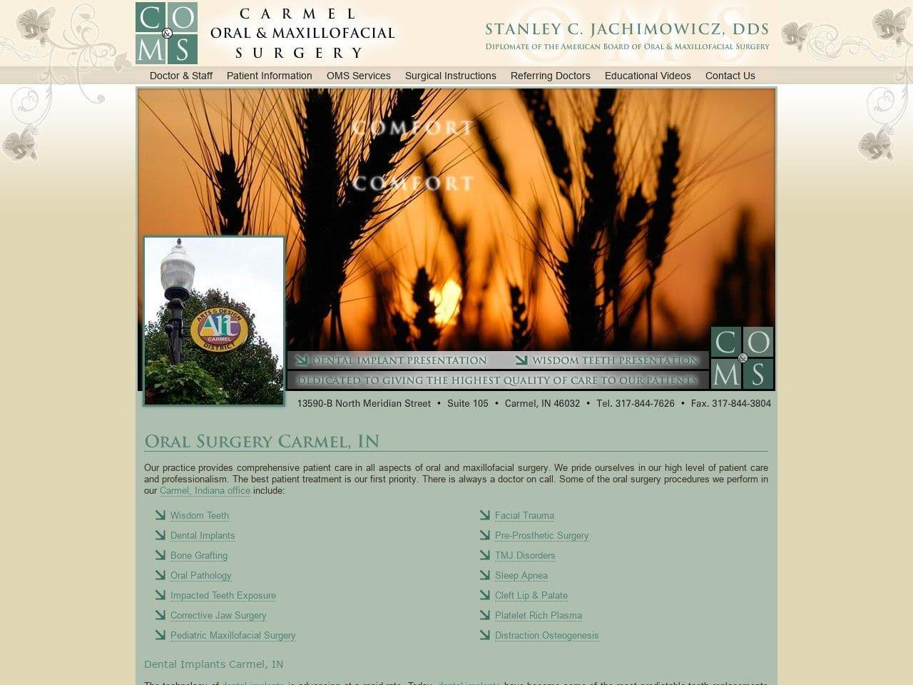 Carmel Oral Dentist screenshot