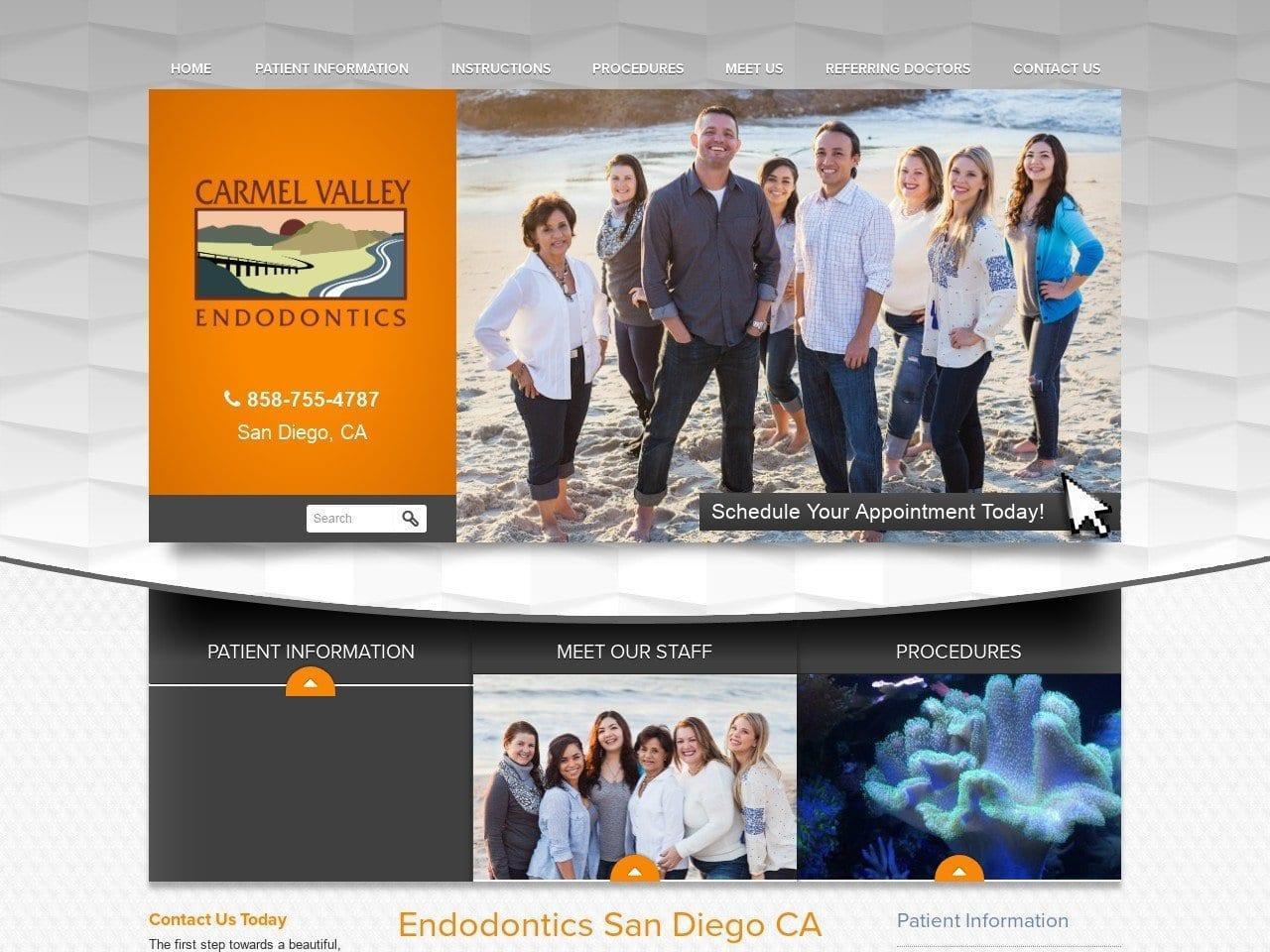 Carmel Valley Endodontics screenshot