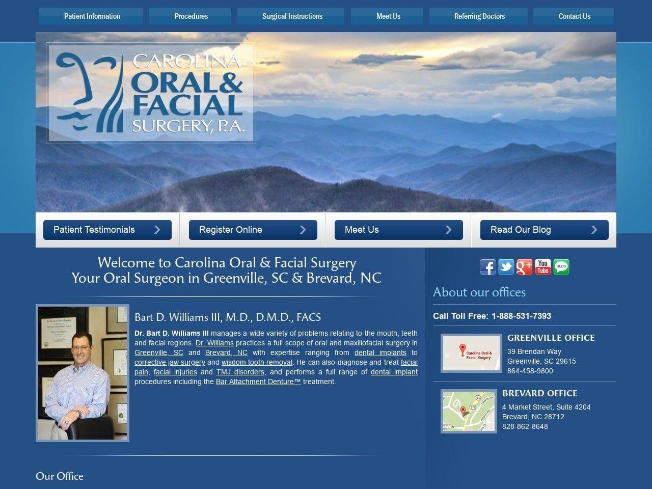 Carolina Oral Dentist screenshot
