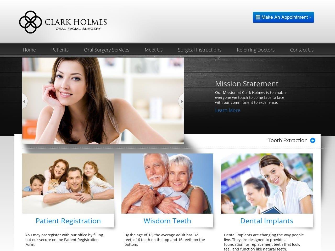 Clark Holmes Oral Facial Surgery of Alabama screenshot