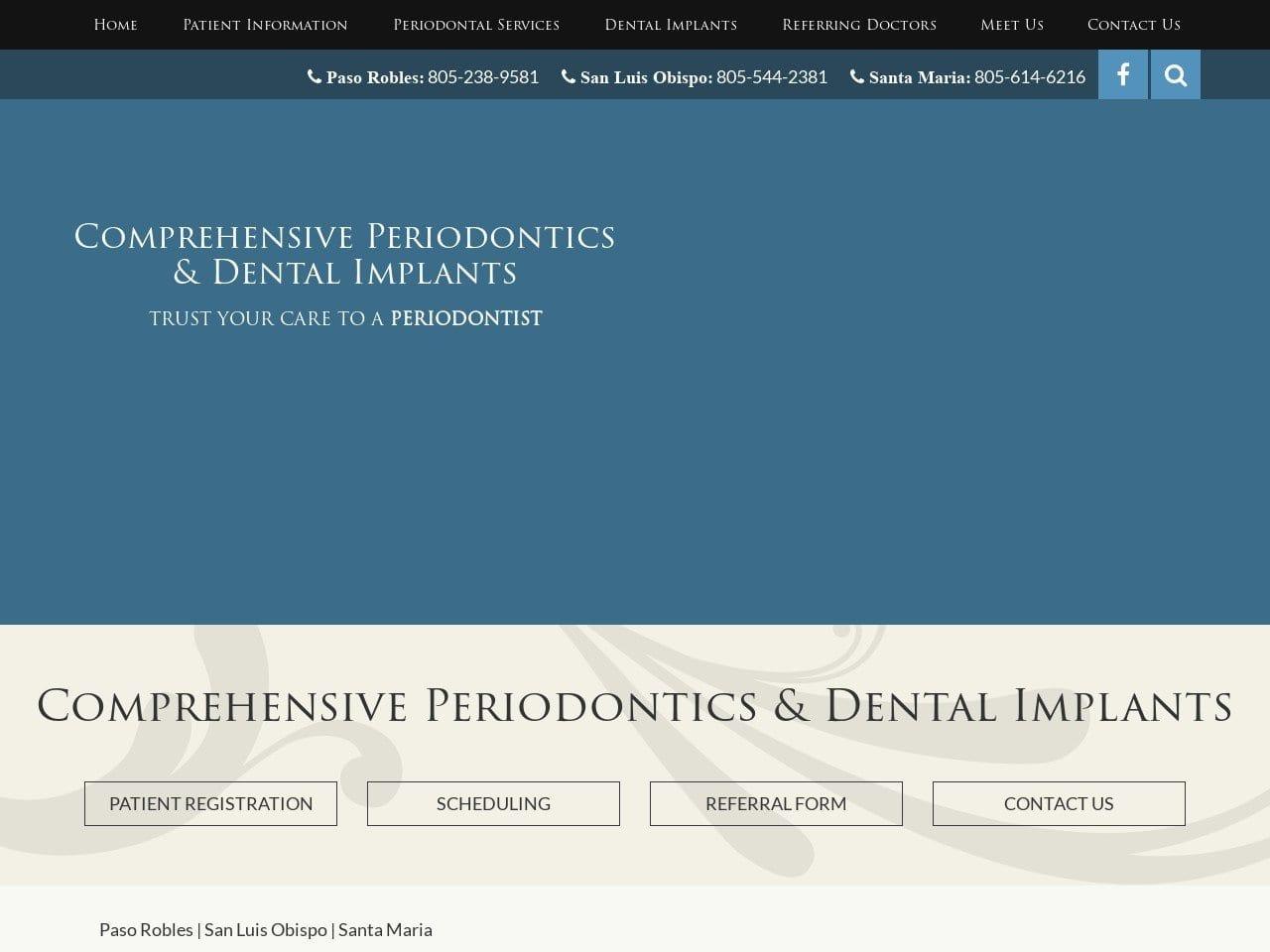 Comprehensive Periodontics Dentist screenshot