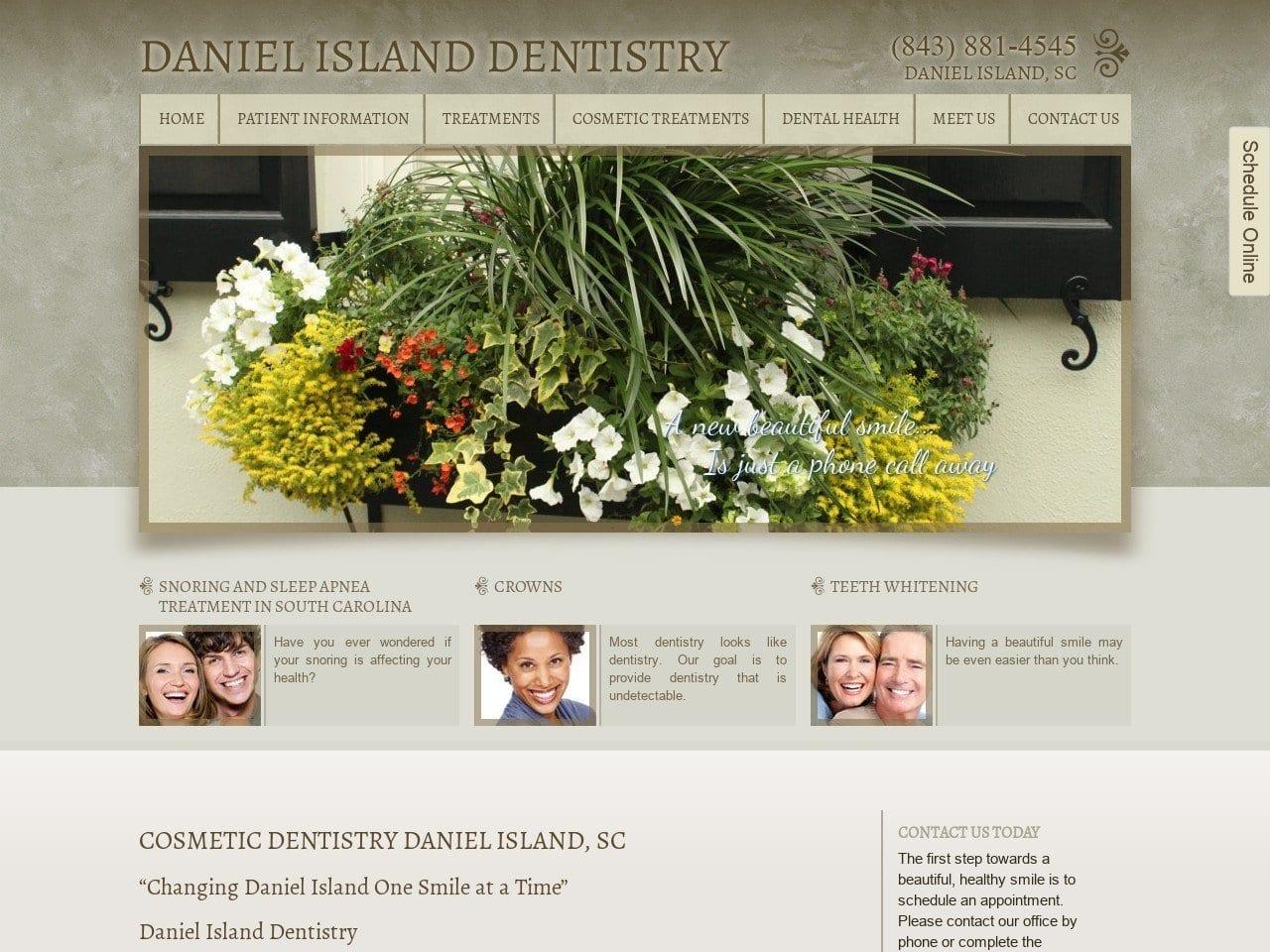 Daniel Island Dentist screenshot