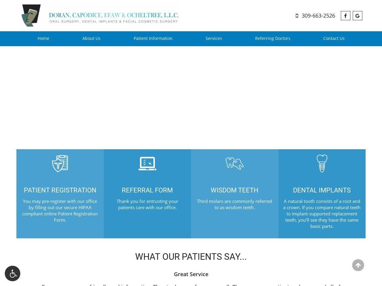 Doran Capodice & Efaw LLC screenshot