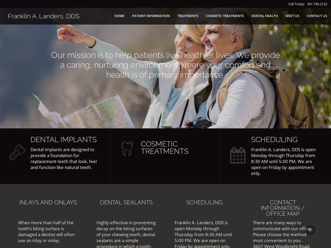 Dr. Franklin A. Landers DDS