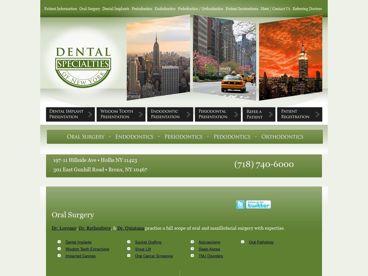 Dental Specialties of New York screenshot