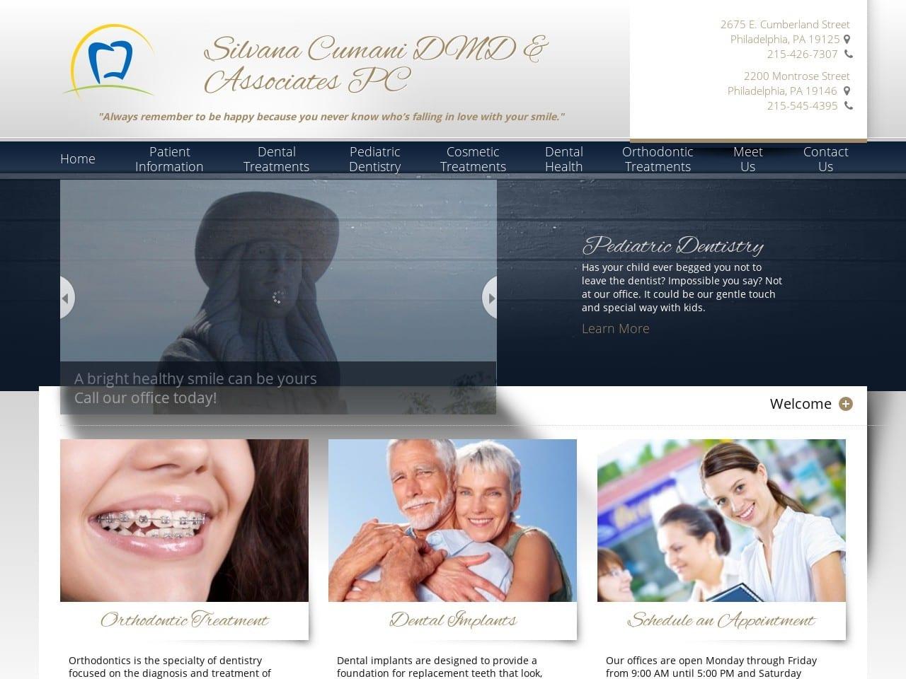 Silvana Cumani DMD & Associates PC screenshot