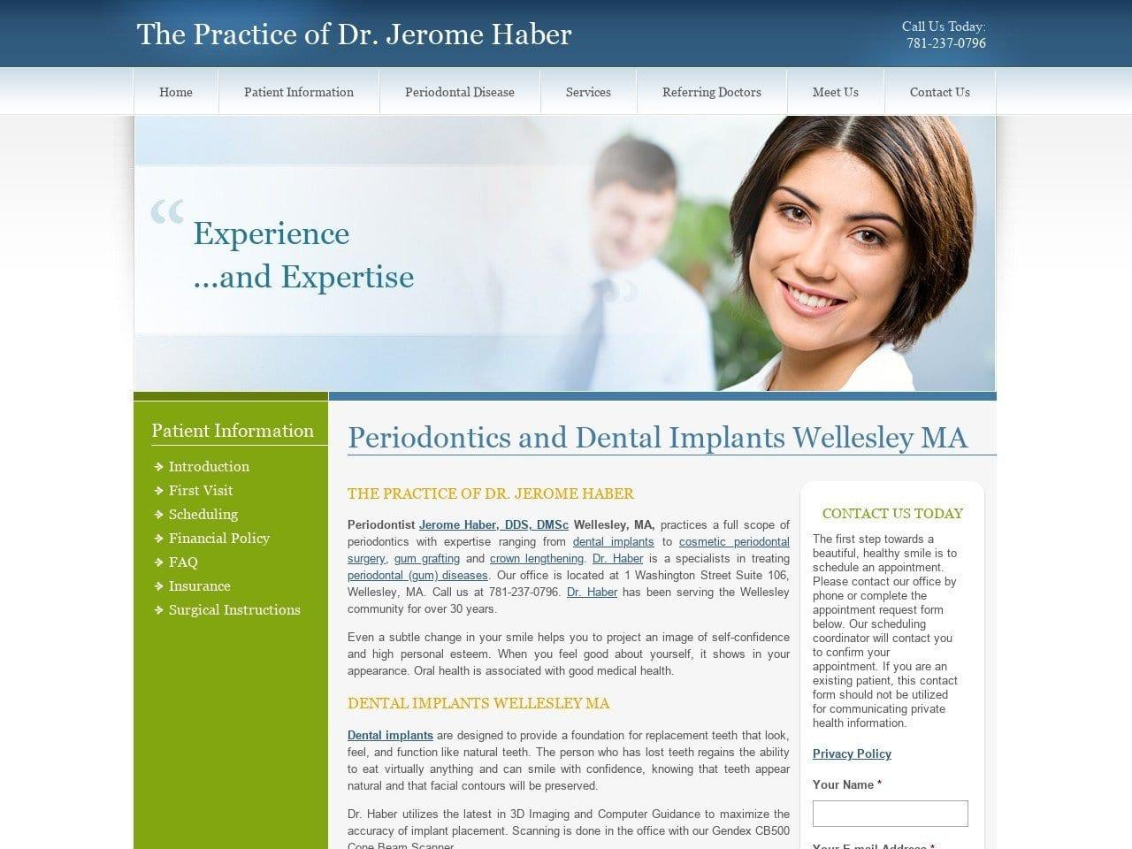 Haber Jerome DDS screenshot