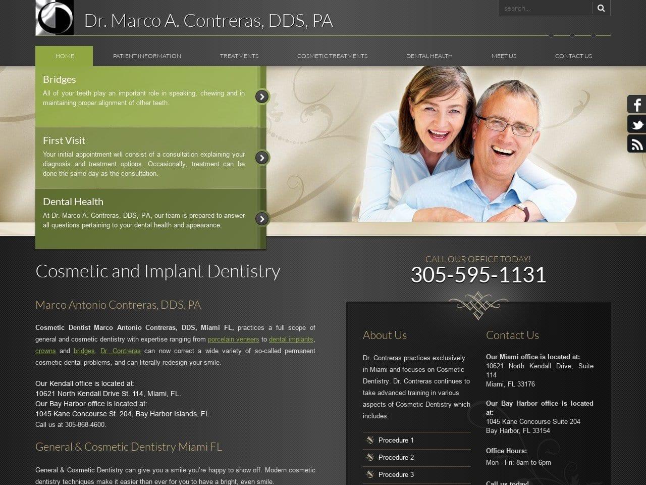Dr. Marco Contreras Dds Dentist screenshot