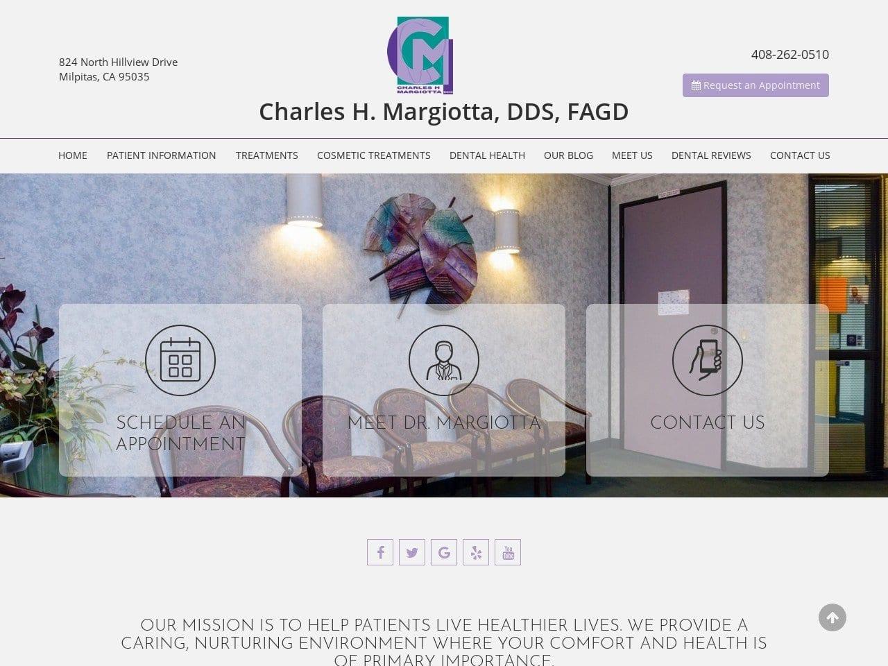 Charles H. Margiotta DDS screenshot