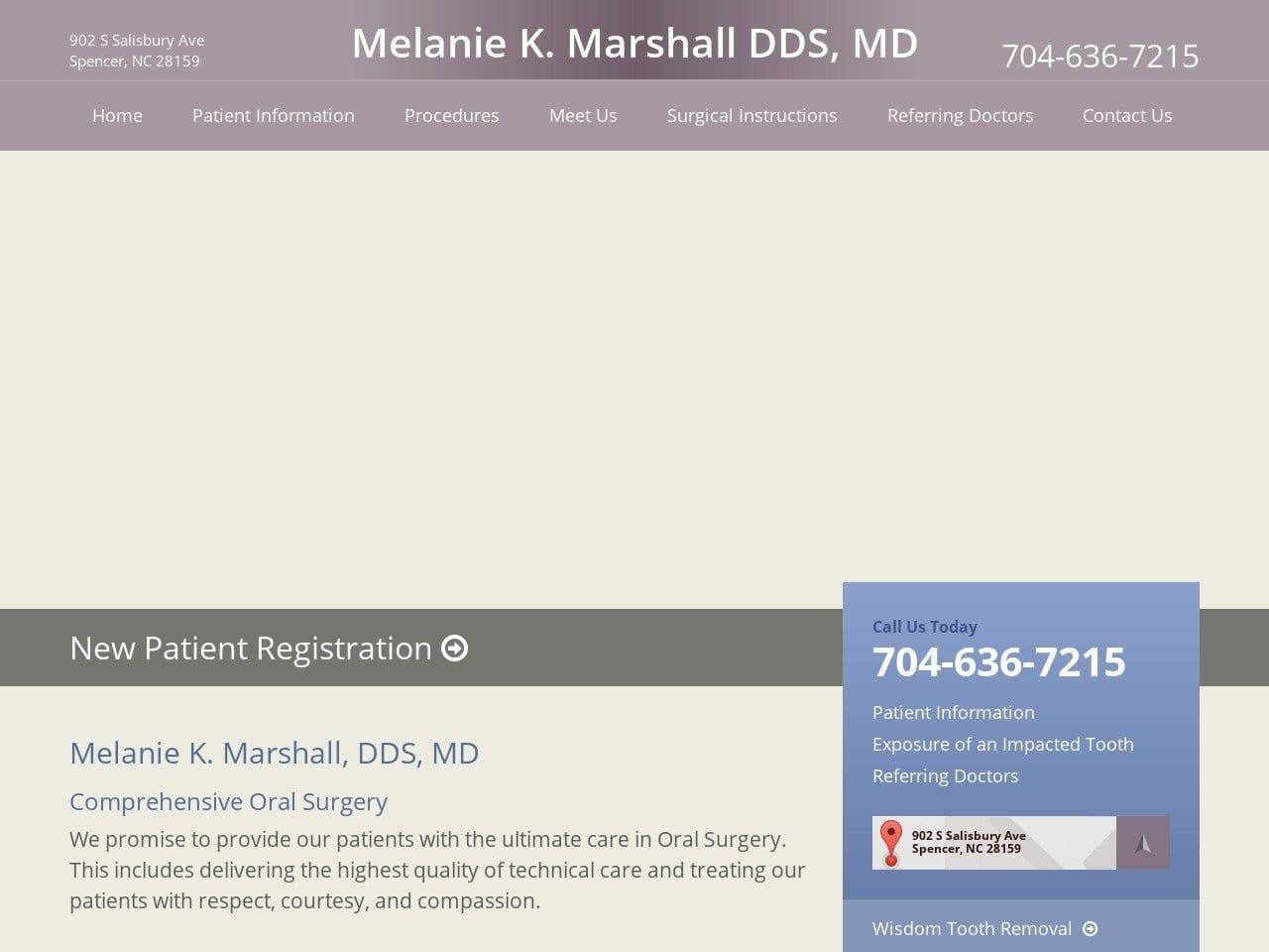 Melanie K Marshall Pa screenshot