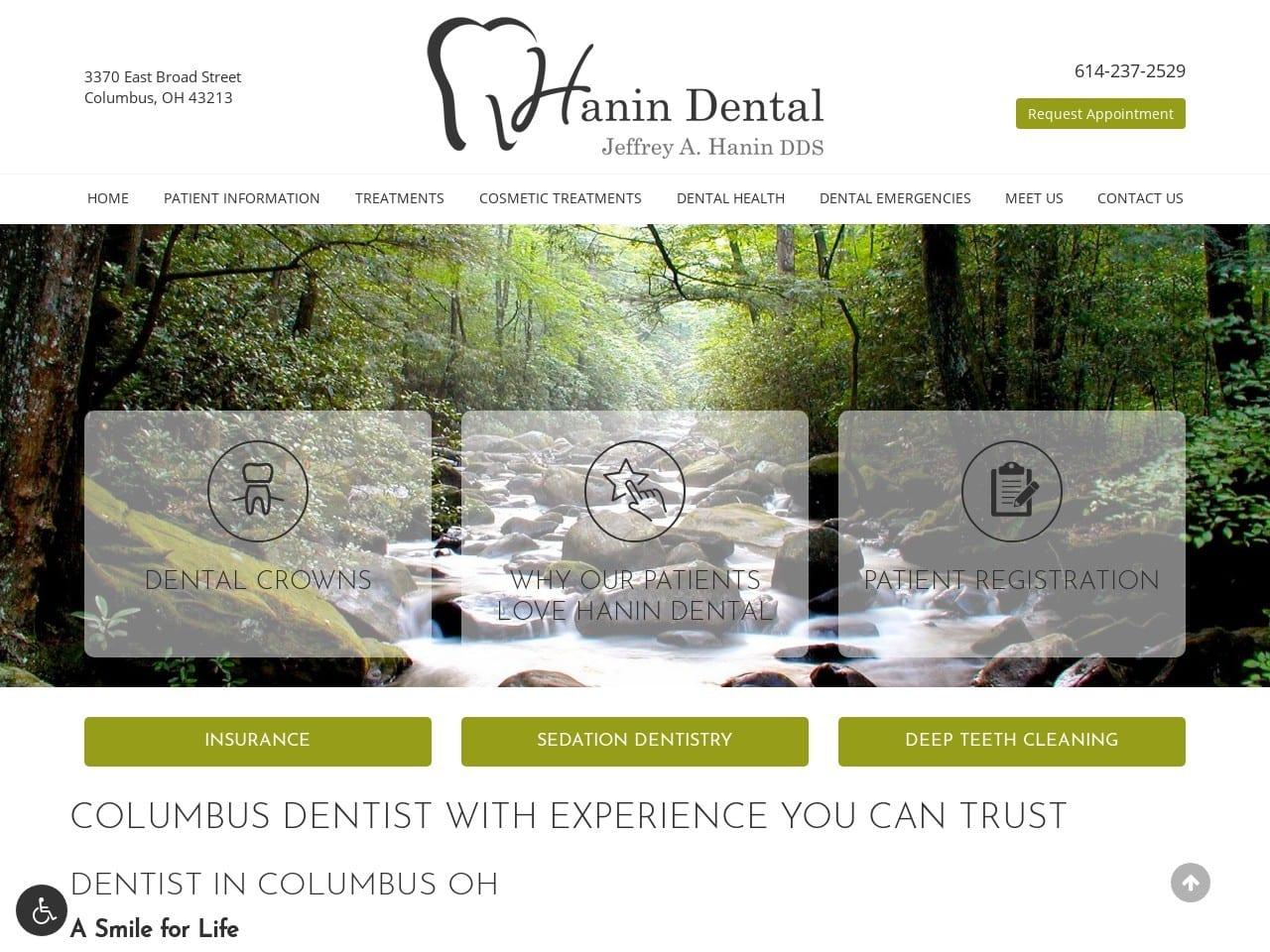 Dr. Smilack & Dr. Hanin DDS screenshot