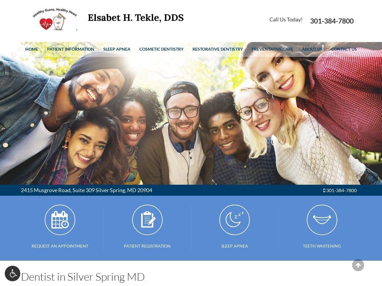 Tekle Elsabet H DDS screenshot
