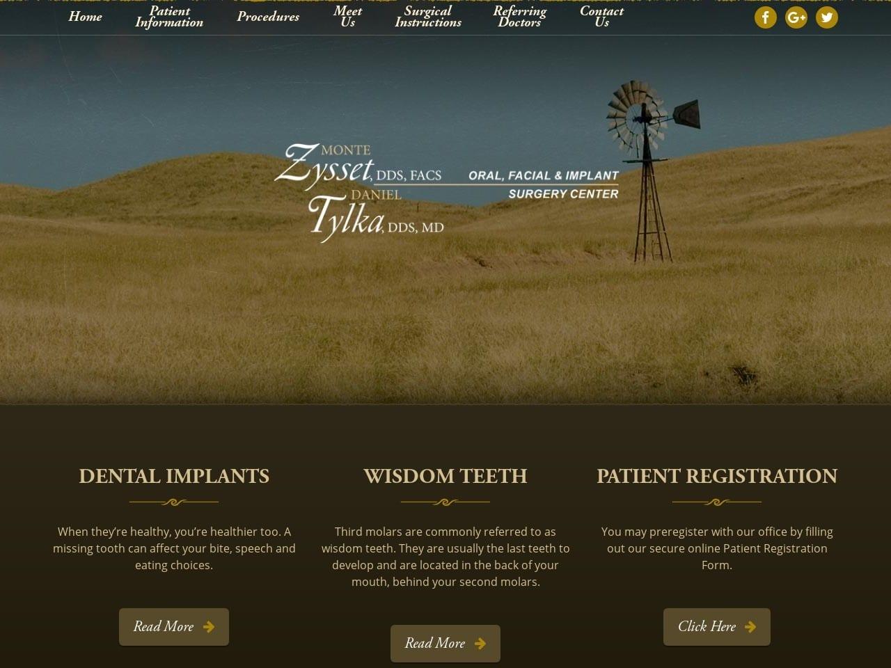 Monte K. Zysset DDS screenshot