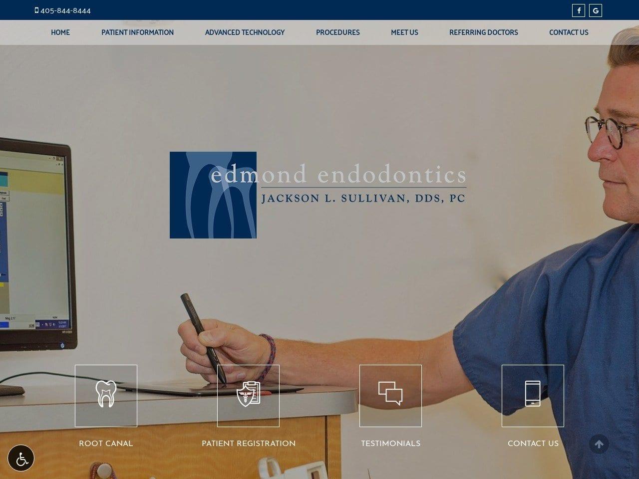 Edmond Endodontics screenshot