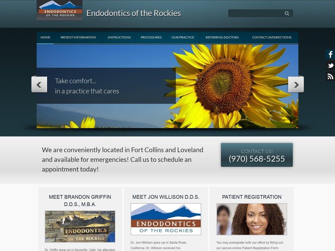 Endodontics of the Rockies screenshot