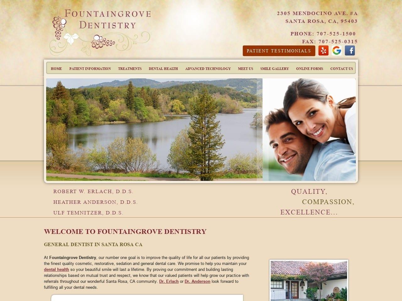 Fountaingrove Dentist screenshot