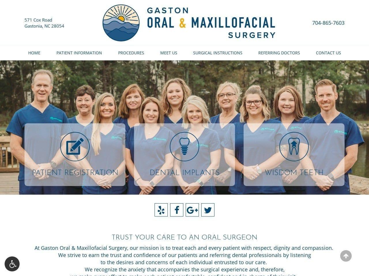Gaston Oral & Maxillofacial screenshot