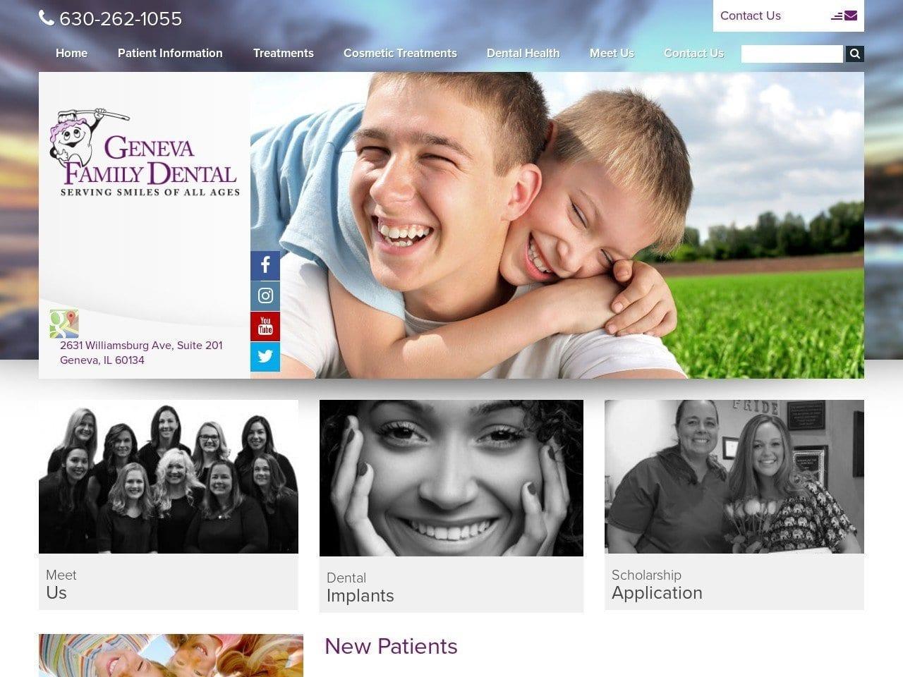 Geneva Family Dental screenshot