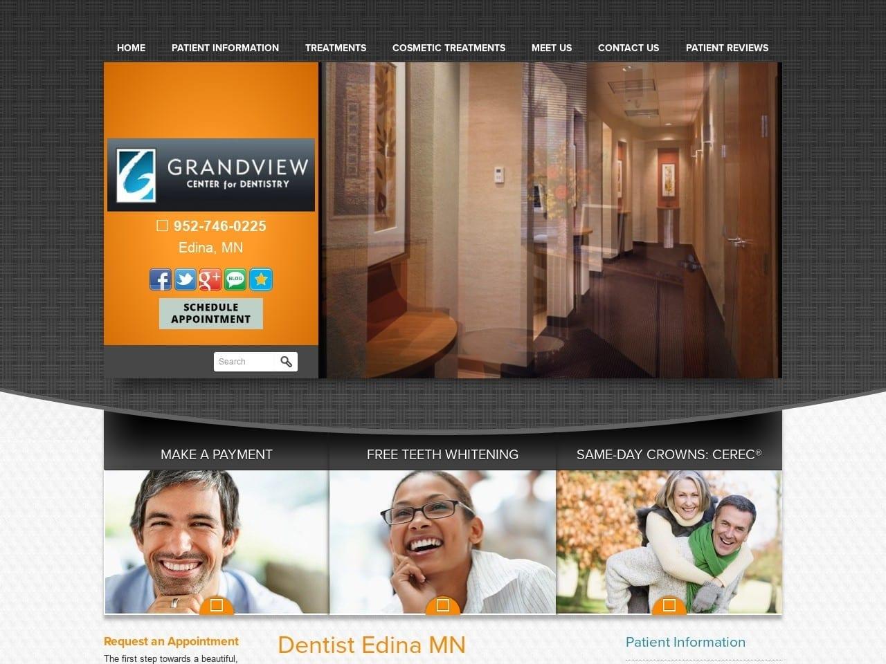 Grandview Dentistry screenshot