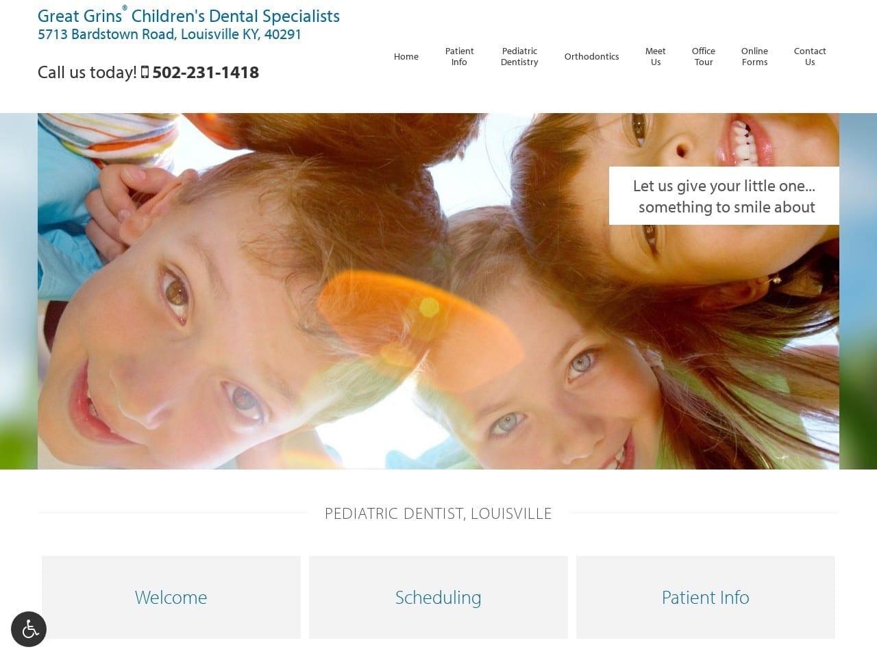 Great Grins Children Dentist screenshot