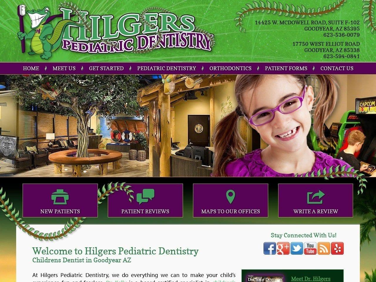 Hilgers Pediatric Dentistry screenshot