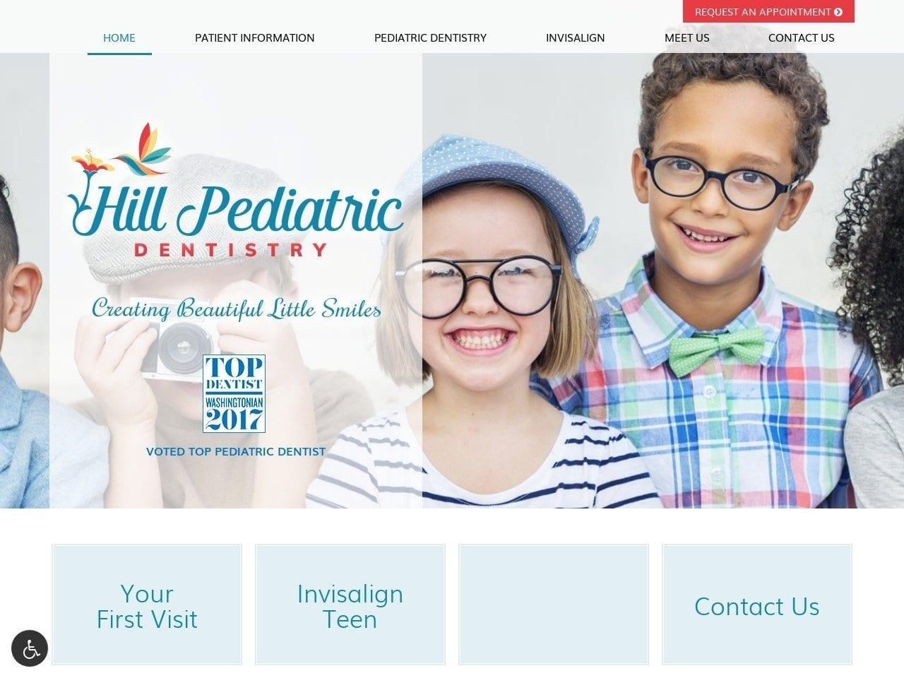 Hill Pediatric Dentist screenshot