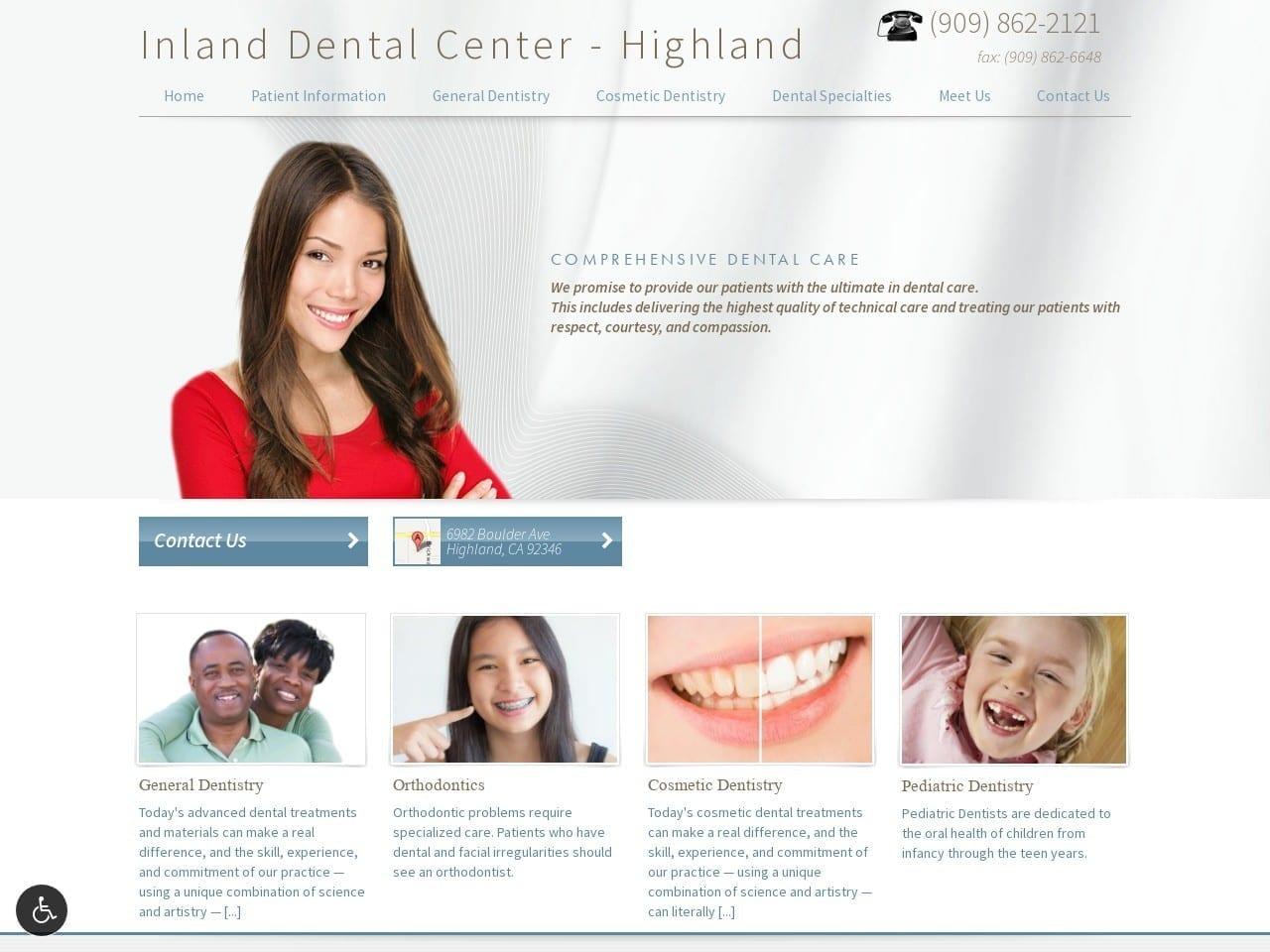 Inland Dental Center screenshot