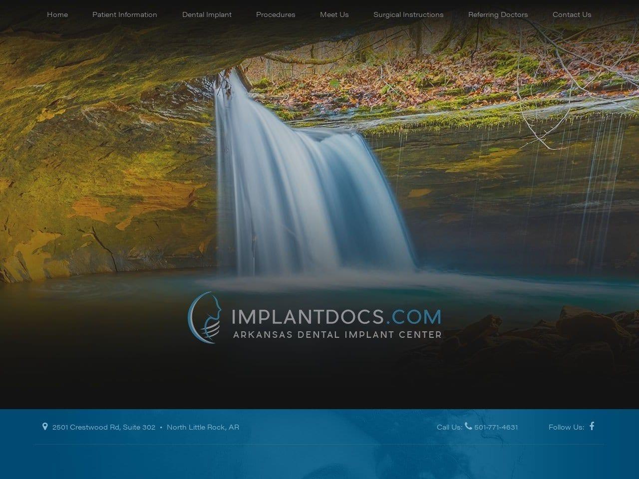 Arkansas Dental Implant Center screenshot